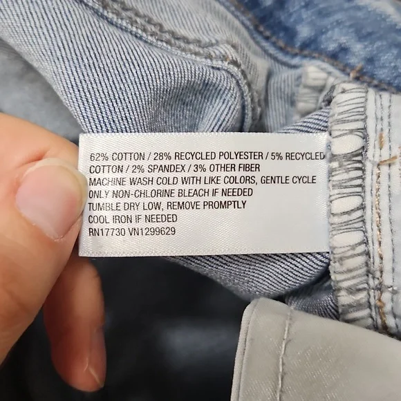 Ava & Viv Womens High Rise Skinny Light Blue Jeans Size 20 Everyday Plus Size - Picture 6 of 9